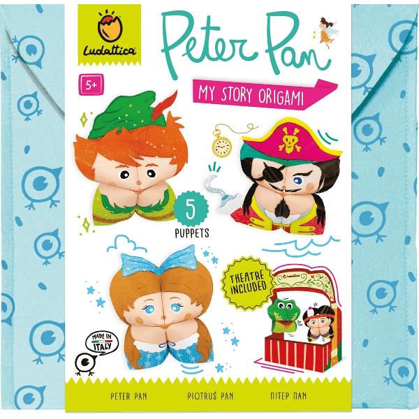 Origami. Teatru de papusi: Peter Pan