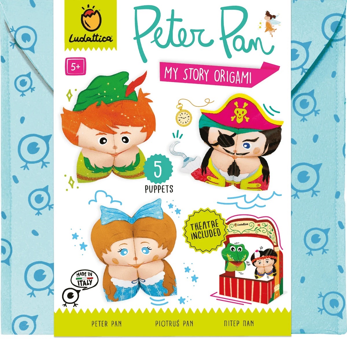 Origami. Teatru de papusi: Peter Pan