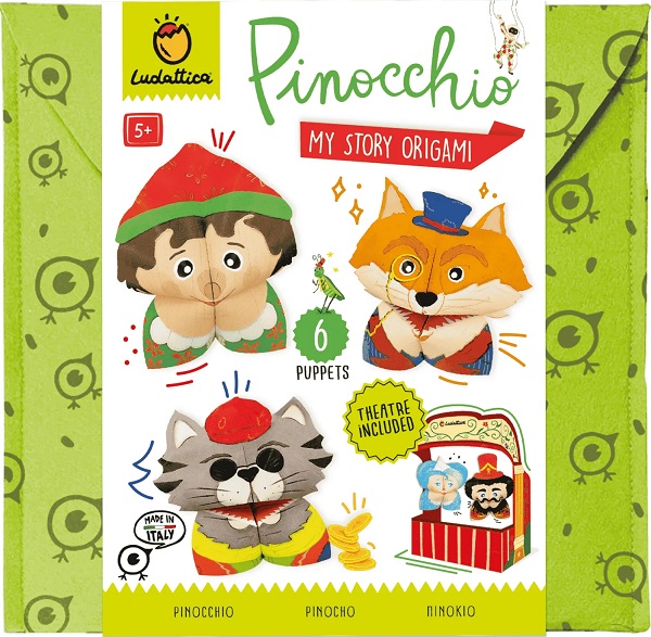 Origami. Teatru de papusi: Pinocchio