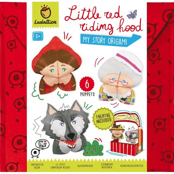 Origami. Teatru de papusi: Sufita Rosie