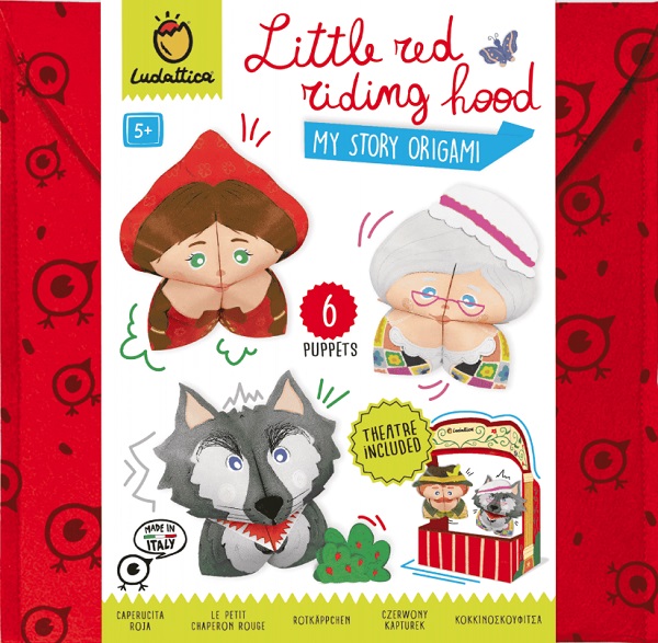 Origami. Teatru de papusi: Sufita Rosie