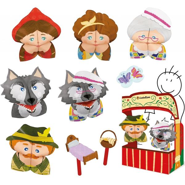 Origami. Teatru de papusi: Sufita Rosie