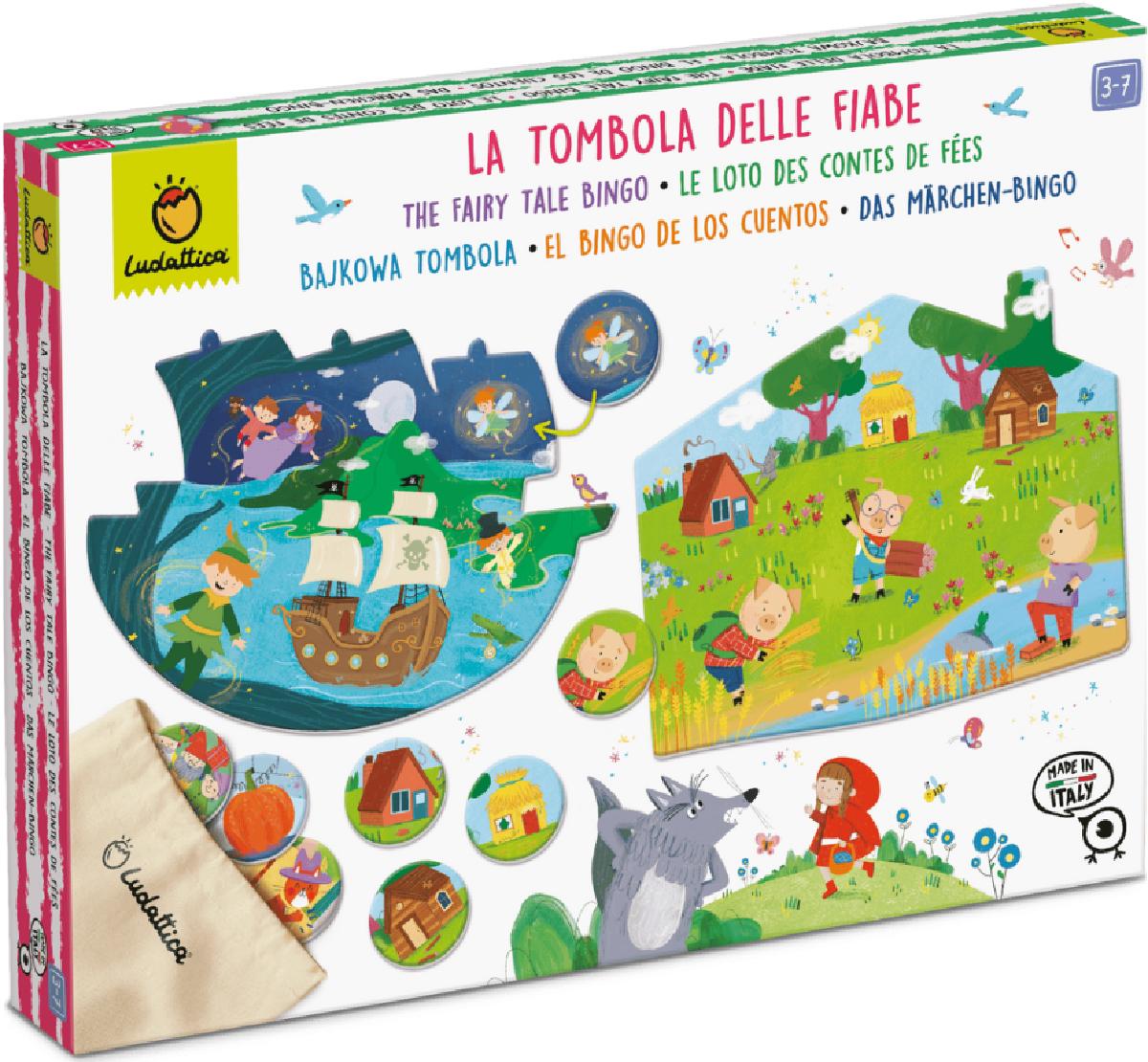 Joc de familie tip Bingo: Povesti clasice