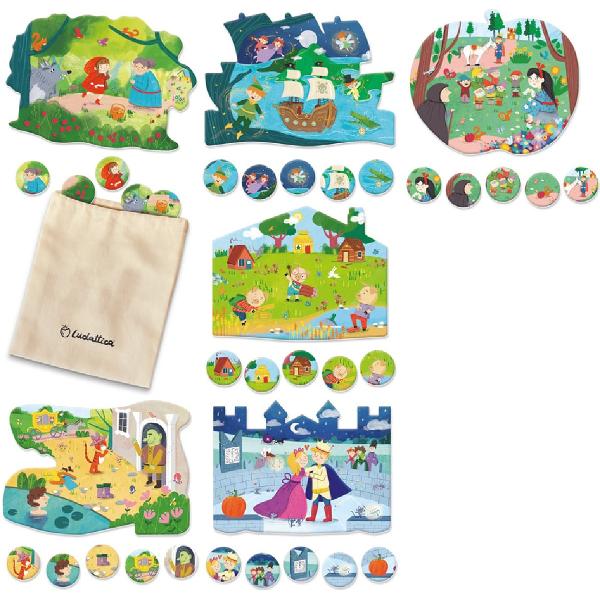 Joc de familie tip Bingo: Povesti clasice