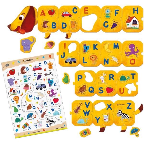Puzzle Montessori: Alfabet