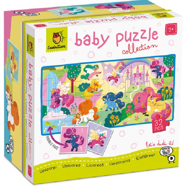 Baby puzzle. Unicorni