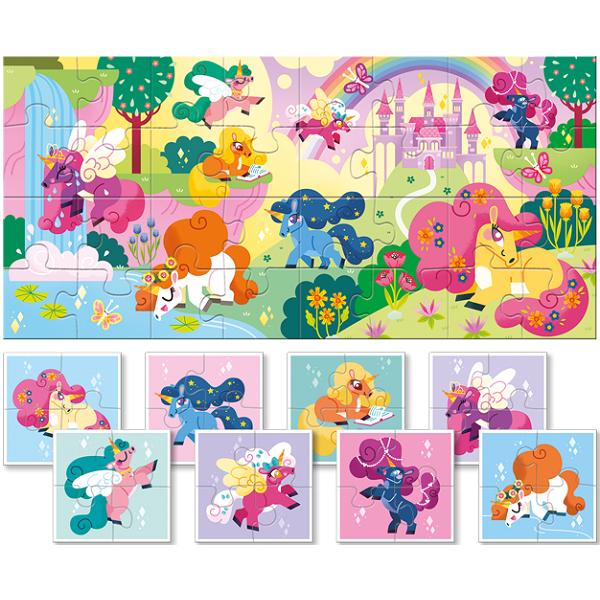 Baby puzzle. Unicorni