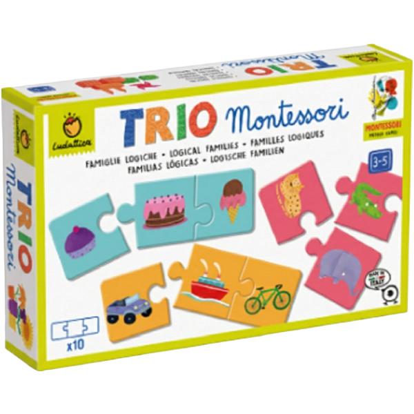 Joc educativ: Trio Montessori. Asocieri