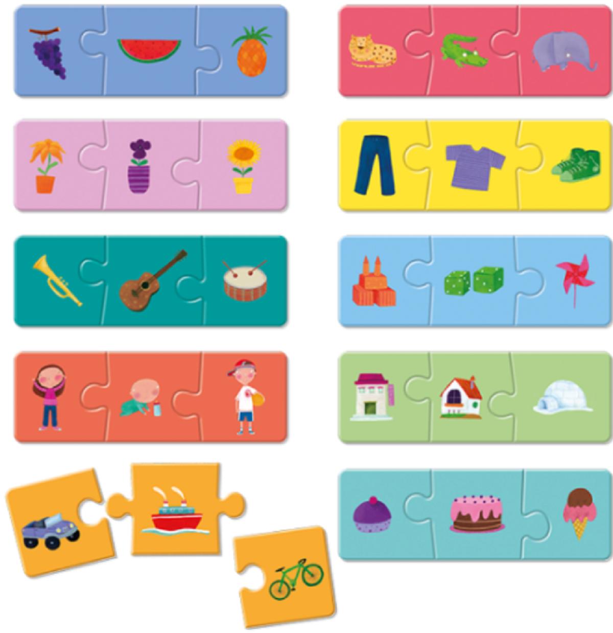 Joc educativ: Trio Montessori. Asocieri