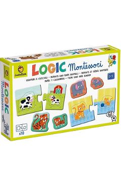 Imaginea produsului 'Joc de logică Montessori. Părinți și copii'