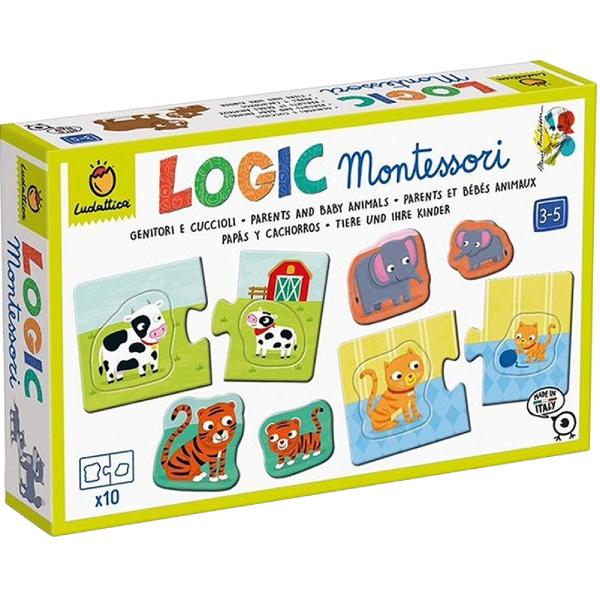 Joc de logica Montessori. Parinti si copii