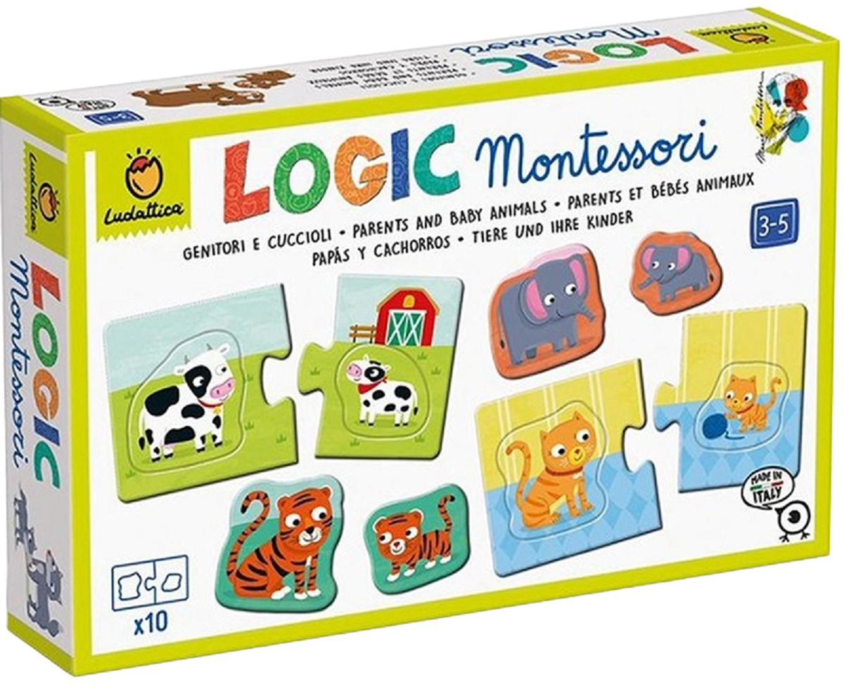 Joc de logica Montessori. Parinti si copii