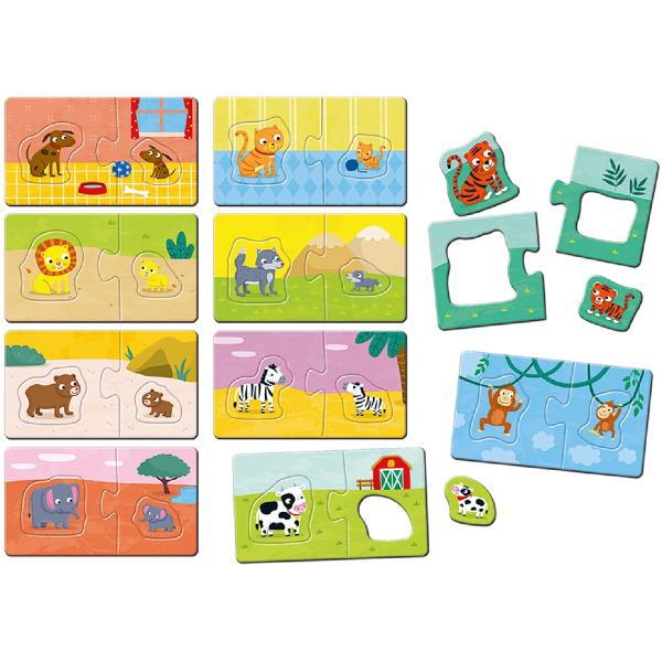 Joc de logica Montessori. Parinti si copii