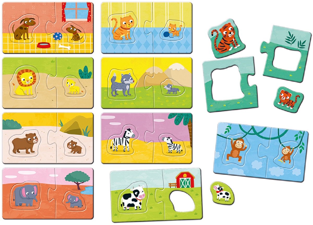 Joc de logica Montessori. Parinti si copii