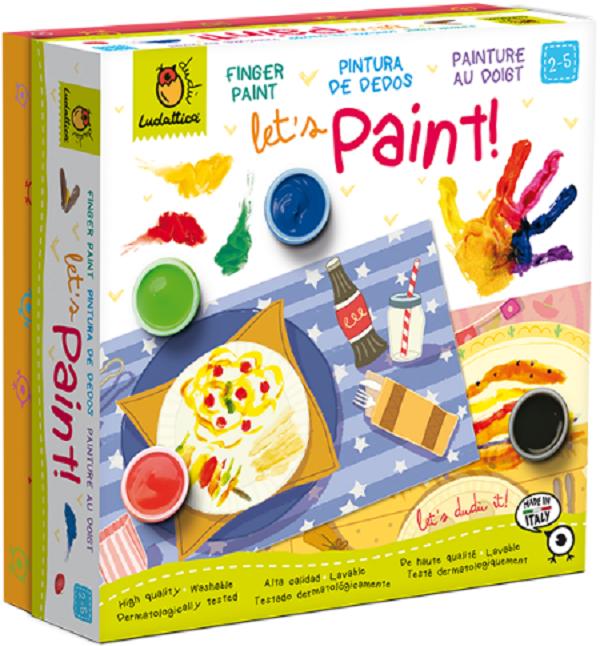 Set creativ: Hai sa pictam cu degetele