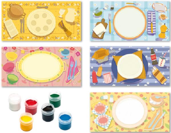 Set creativ: Hai sa pictam cu degetele