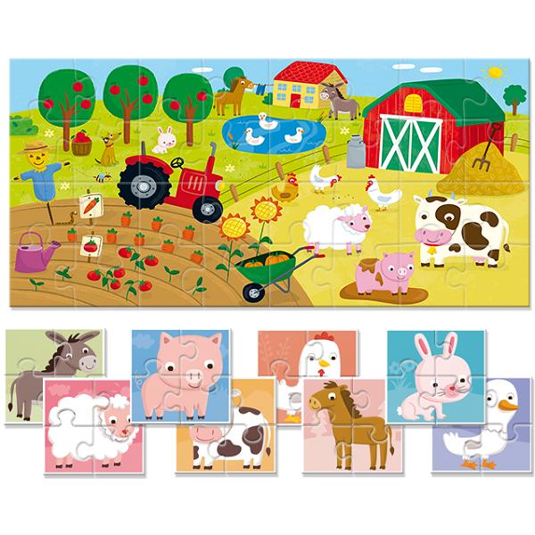 Baby puzzle. Ferma