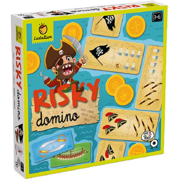 Joc de familie: Risky domino. Pirati