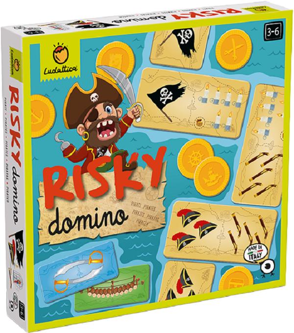 Joc de familie: Risky domino. Pirati