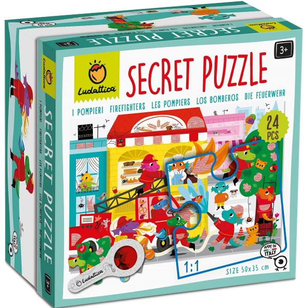 Secret puzzle. Pompierii