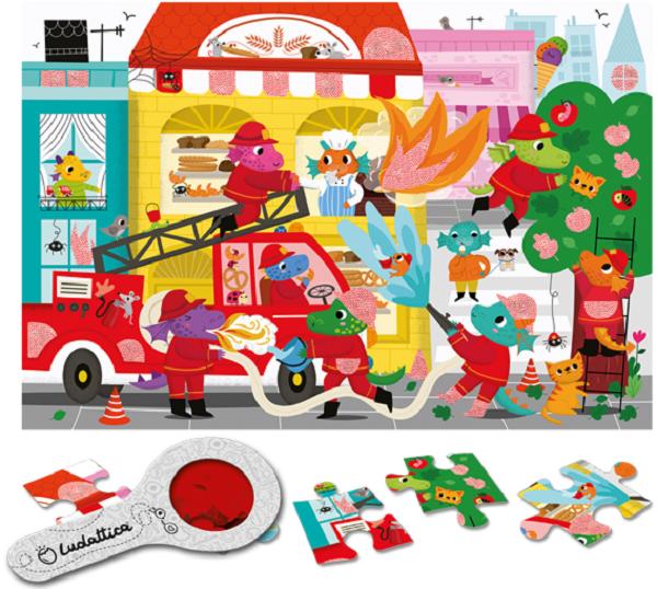 Secret puzzle. Pompierii