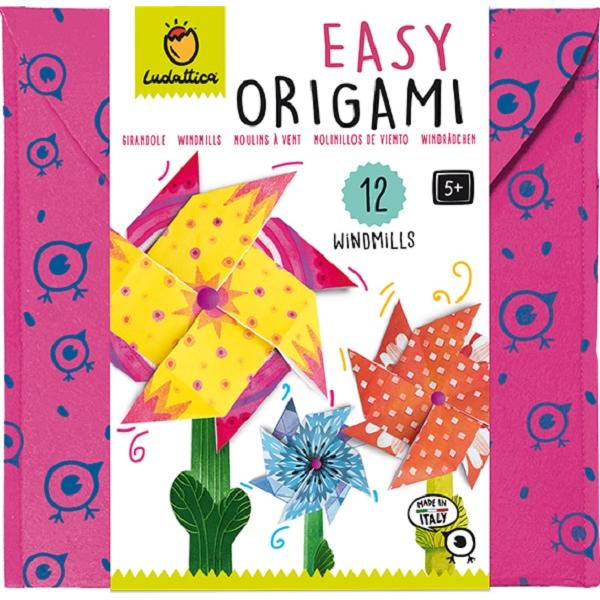 Origami pentru incepatori: Moristi de vant