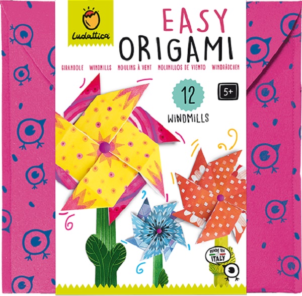 Origami pentru incepatori: Moristi de vant