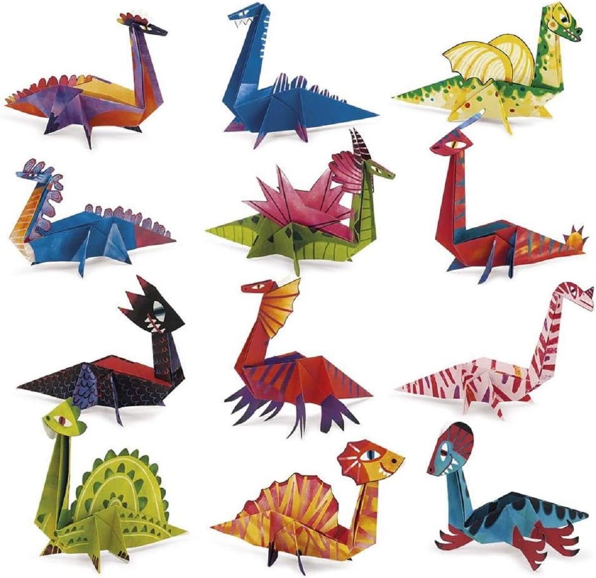 Origami pentru incepatori: Dinozauri