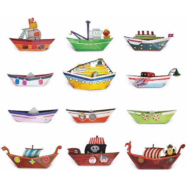 Origami pentru incepatori: Barcute