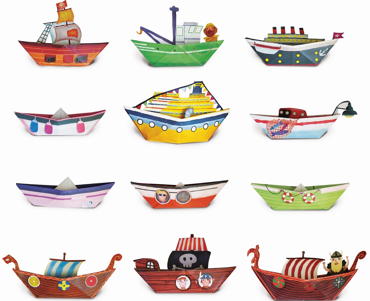 Origami pentru incepatori: Barcute