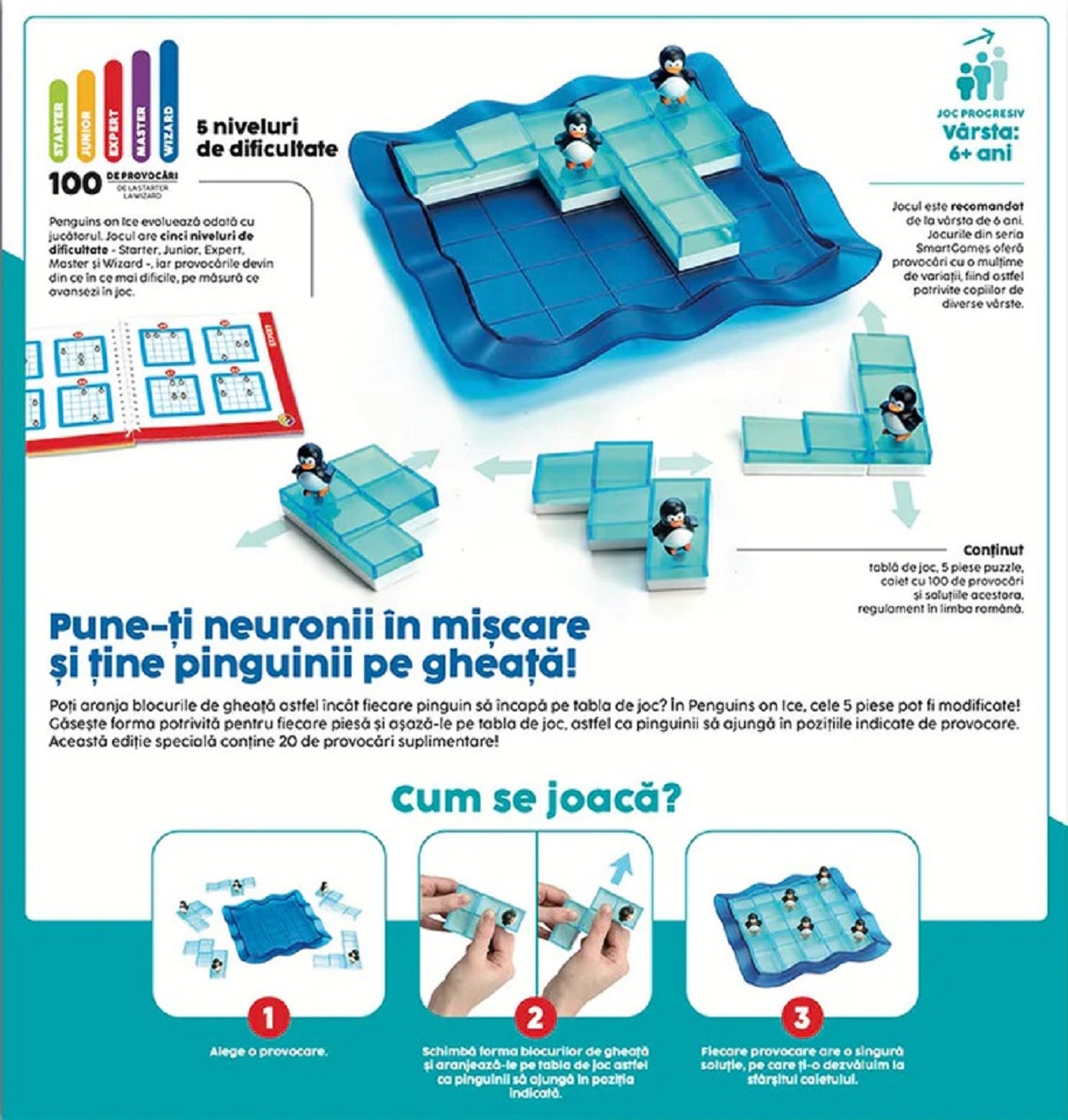 Joc de logica: Penguins on Ice