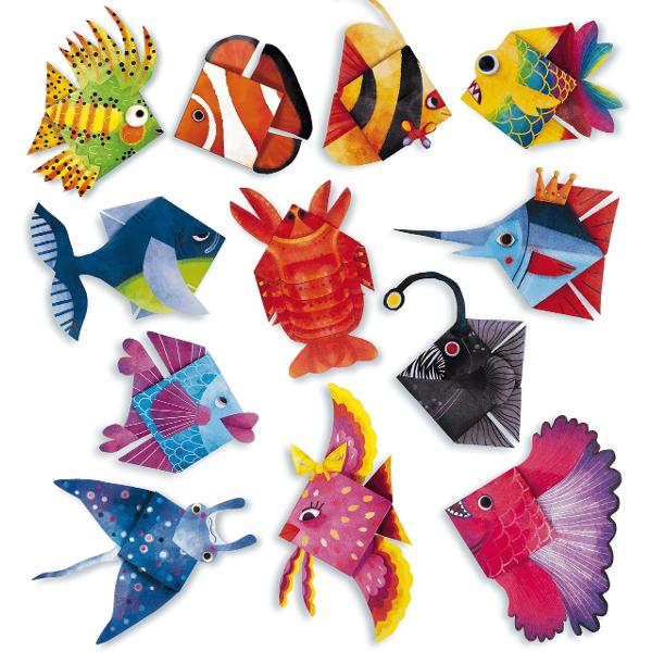 Origami pentru incepatori: Animale subacvatice