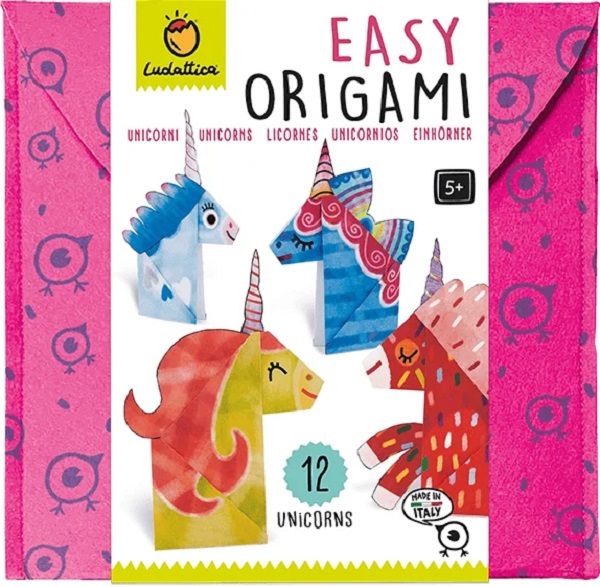 Origami pentru incepatori. Unicorni