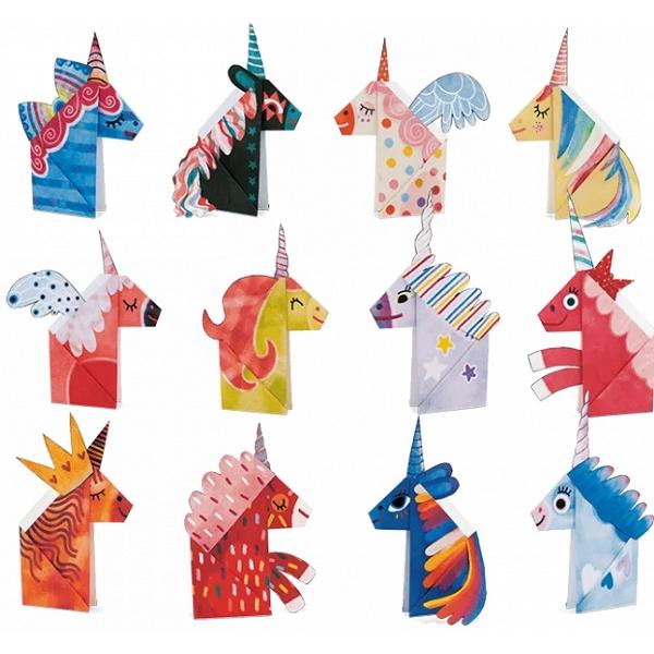 Origami pentru incepatori. Unicorni