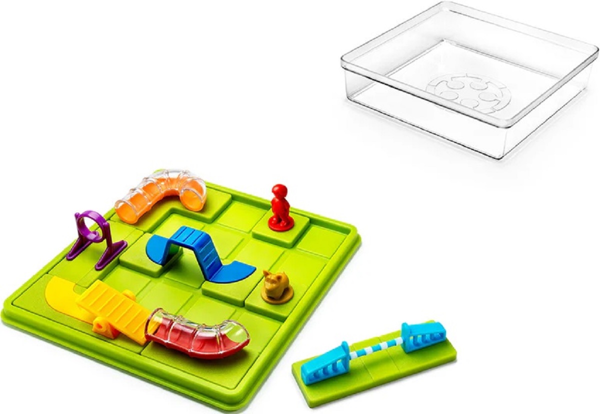 Joc de logica: Smart Dog. Obstacle Run