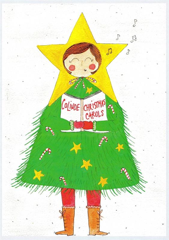 Carte postala: Colinde. Christmas Carols
