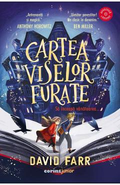 Coperta cărții 'Cartea viselor furate - David Farr'