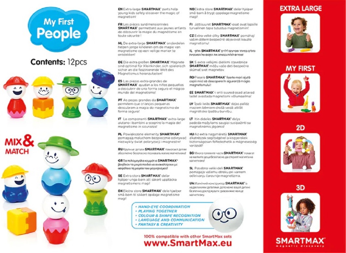 Joc magnetic SmartMax: My First People
