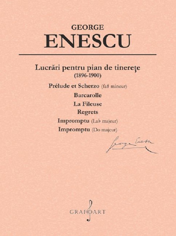 Lucrari pentru pian de tinerete (1896-1900) - George Enescu