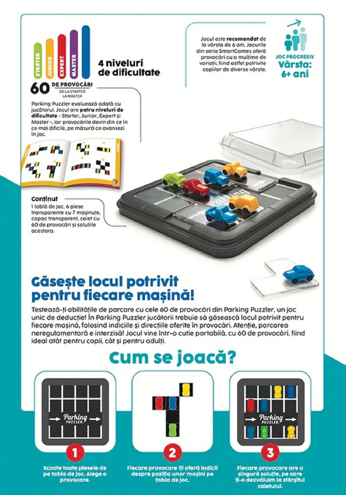 Joc de logica: Parking Puzzler