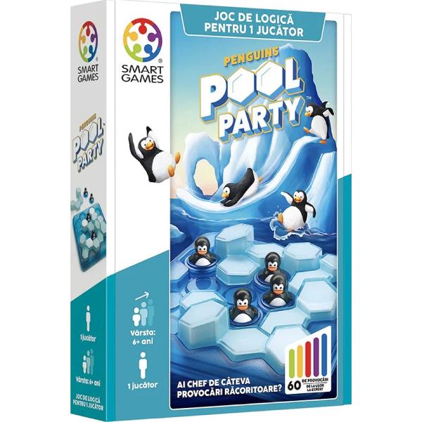 Joc de logica: Penguins Pool Party