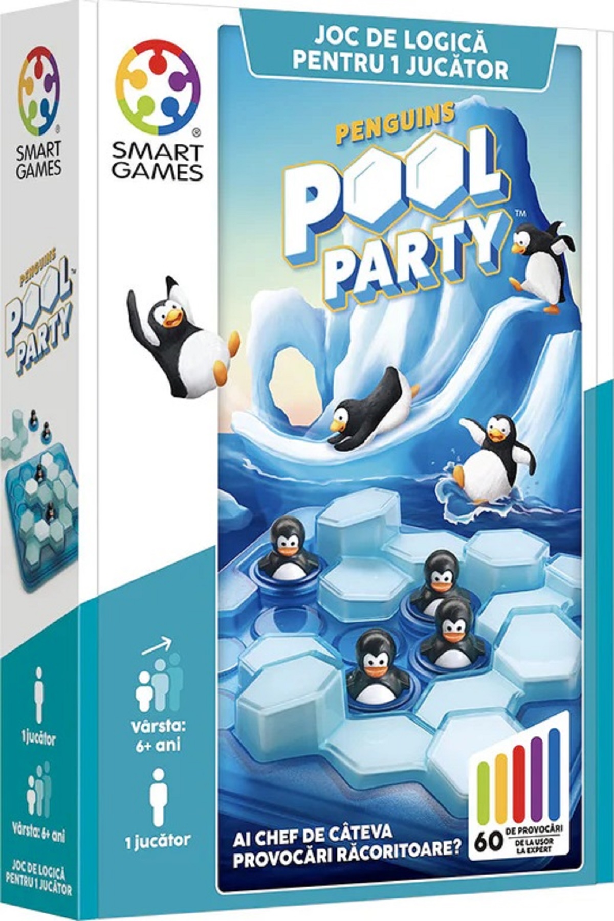 Joc de logica: Penguins Pool Party