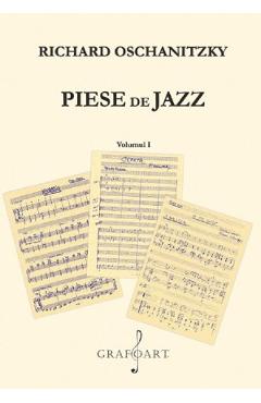 Coperta cărții 'Piese de jazz Vol.1 - Richard Oschanitzky'