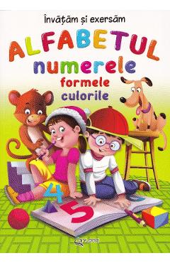 Poza produsului Alfabetul, numerele, formele, culorile - Lucia Cocisiu
