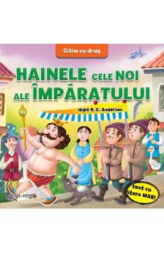 Coperta cărții 'Hainele cele noi ale împăratului - Lucia Cocișiu'