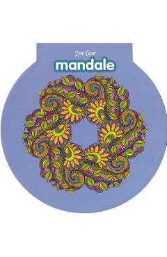 Mandale flori. Zen color