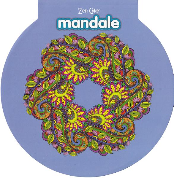 Mandale flori. Zen color