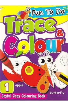 Coperta cărții 'Fun To Do Trace and Colour 1'