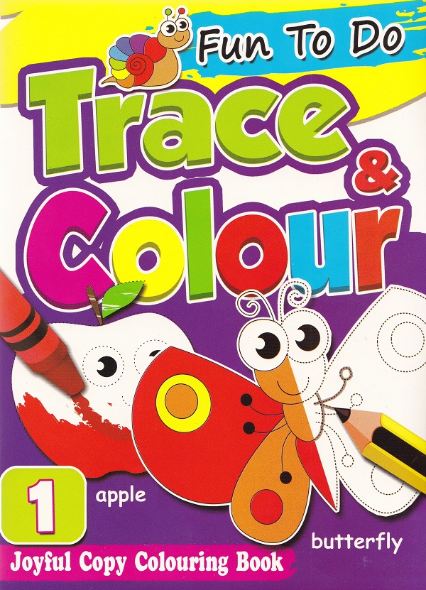 Fun To Do Trace and Colour 1