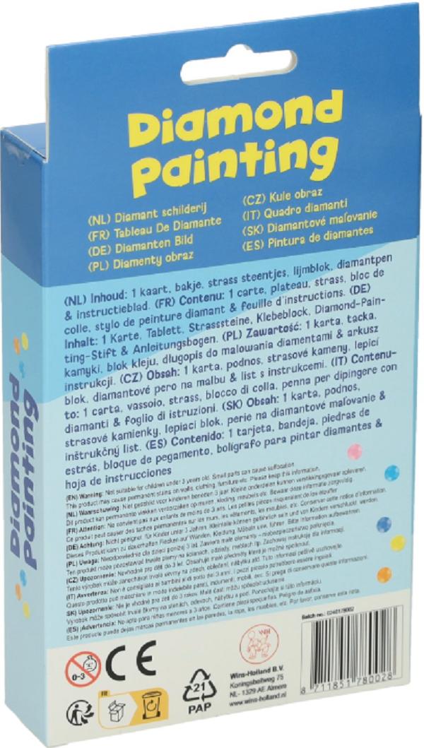 Pictura cu diamante. Viata marina